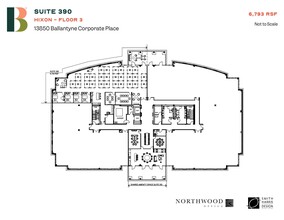 13850 Ballantyne Corporate Pl, Charlotte, NC à louer Plan d’étage– Image 1 sur 1