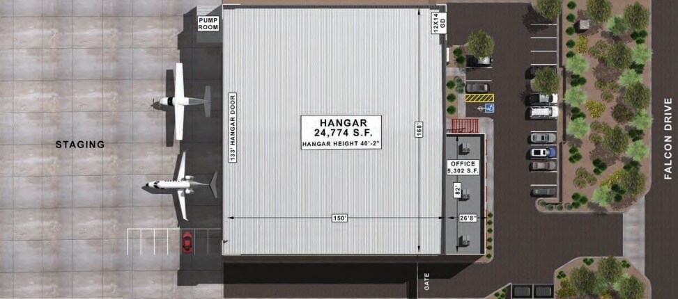 4958 E Falcon Dr, Mesa, AZ à louer Plan de site– Image 1 sur 1