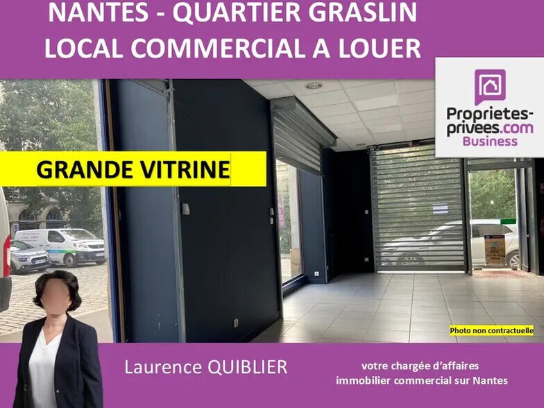 Local commercial dans Nantes à louer - Photo de l’immeuble – Image 1 sur 9