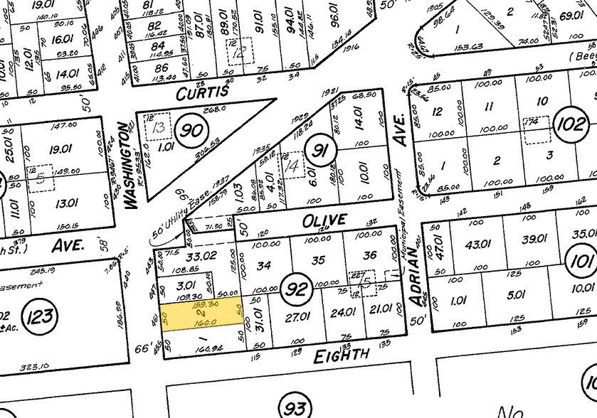 451 S Washington Ave, Piscataway, NJ à louer - Plan cadastral – Image 2 sur 23