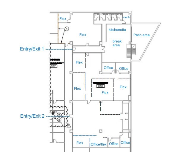 100 Lincoln Sq, Urbana, IL à louer Plan d’étage– Image 1 sur 22