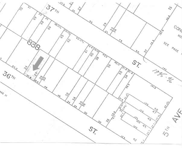 25 W 36th St, New York, NY à louer - Plan cadastral – Image 2 sur 11