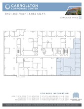 8401 Corporate Dr, Landover, MD à louer Plan d’étage– Image 2 sur 4