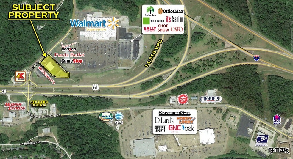 2314 Iowa Blvd, Vicksburg, MS à louer - Photo principale – Image 1 sur 3