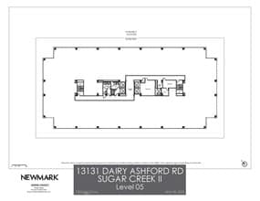 13131 Dairy Ashford Rd, Sugar Land, TX à louer Plan d’étage– Image 1 sur 1