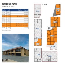 3150 N 24th St, Phoenix, AZ à louer Plan d’étage– Image 1 sur 1