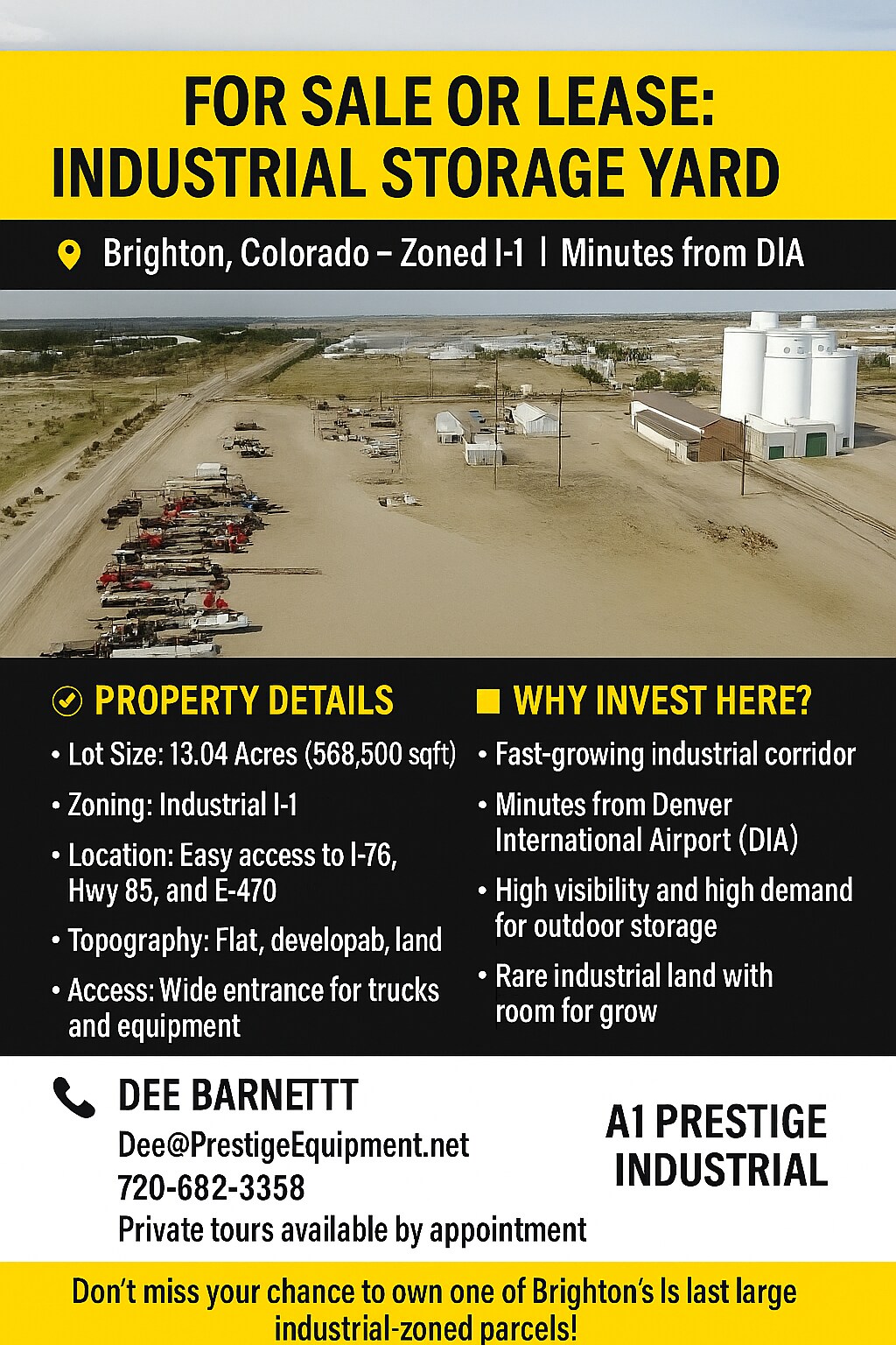 12700 E 168th Ave, Brighton, CO à louer Photo principale– Image 1 sur 10