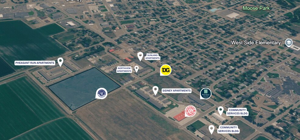 9th Avenue Northwest, Sidney, MT à vendre - Photo de l’immeuble – Image 1 sur 5
