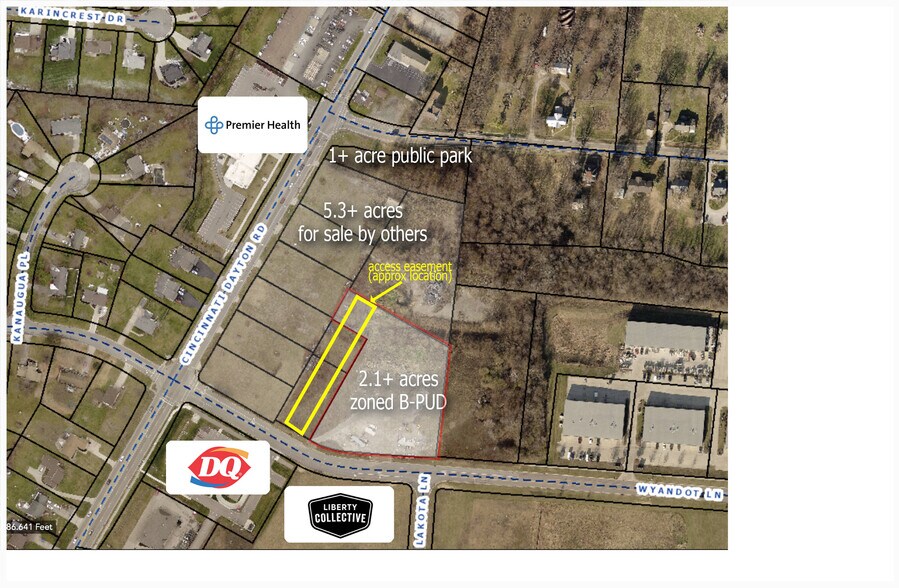 Wyandot Ln, Liberty Township, OH à vendre - Plan cadastral – Image 1 sur 7