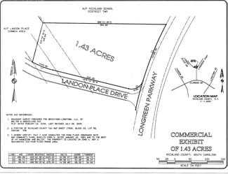 Plus de détails pour 1170 Longreen Pky, Blythewood, SC - Terrain à vendre