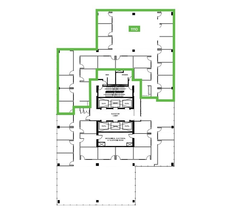 10130 103 St NW, Edmonton, AB à louer Plan d’étage– Image 1 sur 1