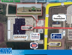 1103 13th St SW, Spencer, IA - VUE AÉRIENNE  vue de carte