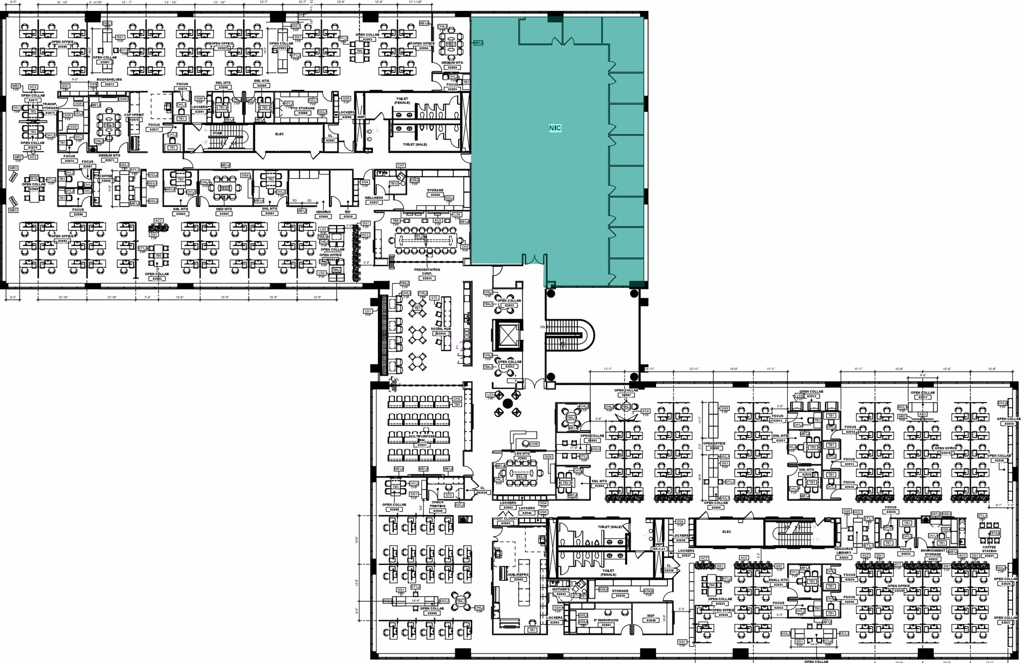 13640 Briarwick Dr, Austin, TX à louer Plan d’étage– Image 1 sur 1