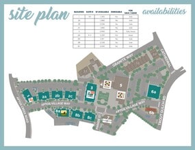 Aptos Village, Aptos, CA à louer Plan de site– Image 1 sur 2