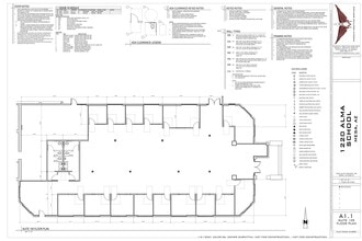 1220 S Alma School Rd, Mesa, AZ à louer Plan de site– Image 1 sur 1
