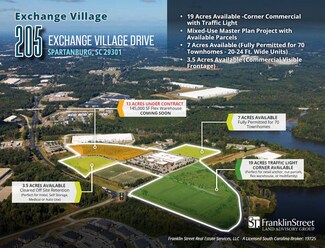 Plus de détails pour 205 Exchange Village Dr, Spartanburg, SC - Terrain à vendre