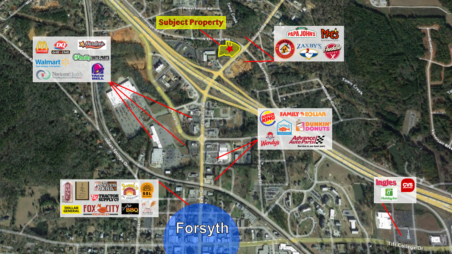 0 Cabiness Rd, Forsyth, GA à vendre Aérien– Image 1 sur 2