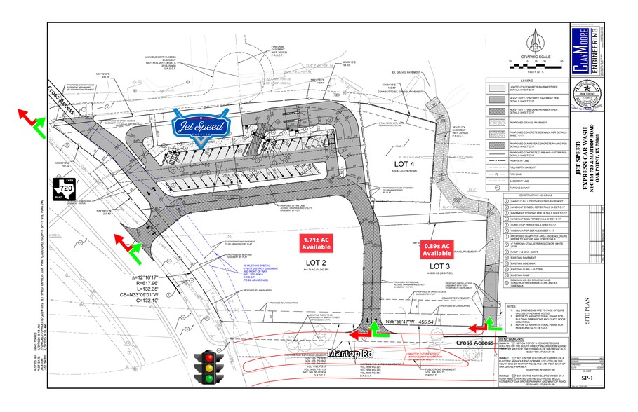 3301 W FM 720, Oak Point, TX à vendre - Plan de site – Image 3 sur 3