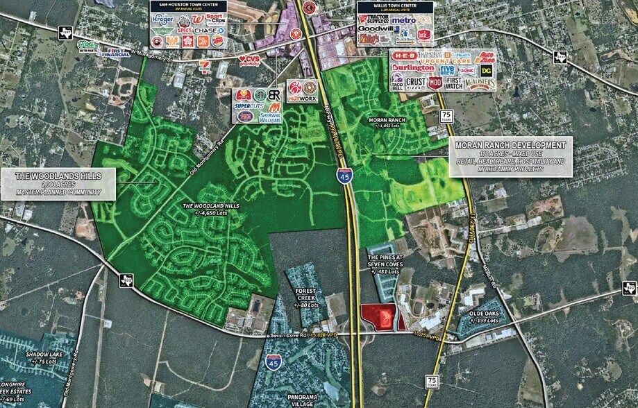 NEC of I-45 N & FM 830, Willis, TX à louer - Photo de l’immeuble – Image 3 sur 4