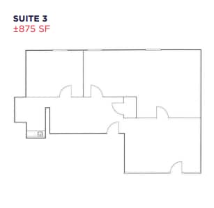 3033 Moorpark Ave, San Jose, CA à louer Plan d’étage– Image 1 sur 1