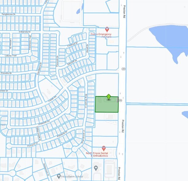 10865 Preston Rd, Frisco, TX à louer - Plan cadastral – Image 3 sur 3