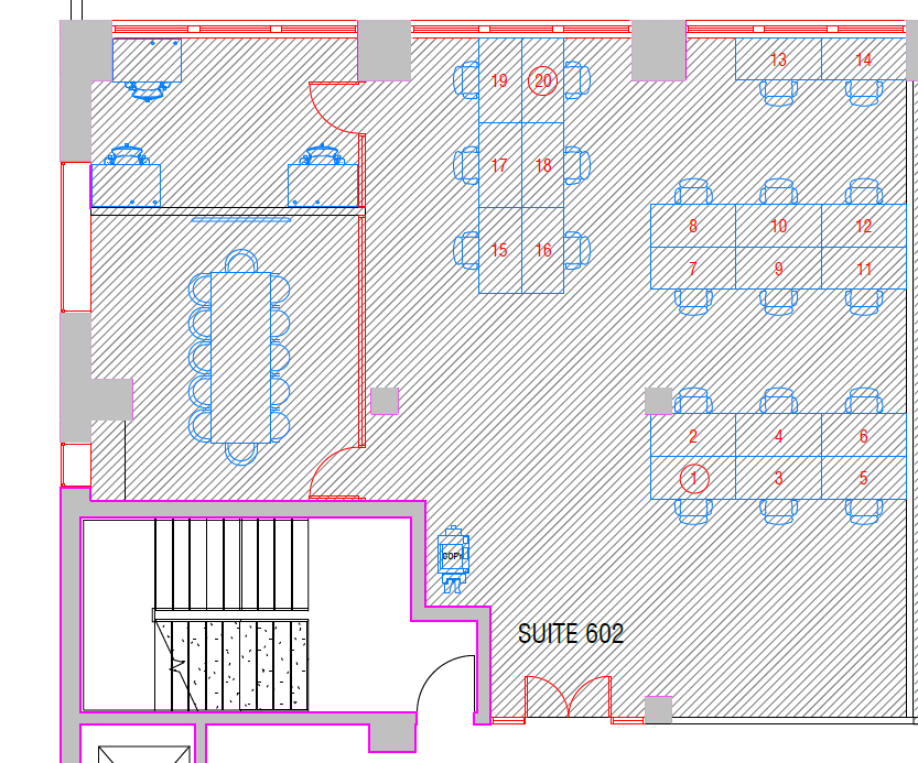 240 W 40th St, New York, NY à louer Plan d’étage– Image 1 sur 8