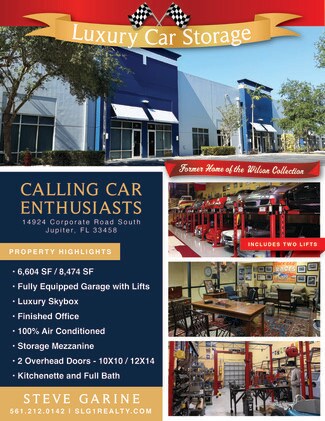 Plus de détails pour 14930 Corporate Rd S, Jupiter, FL - Industriel/Logistique à louer