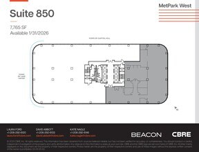 1100 Olive Way, Seattle, WA à louer Plan d’étage– Image 1 sur 1