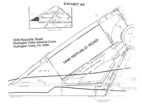 1690 Republic Rd, Huntingdon Valley, PA à louer Plan de site– Image 2 sur 2