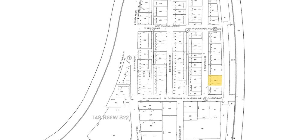 1270-1276 S Bannock St, Denver, CO à vendre - Plan cadastral – Image 3 sur 16