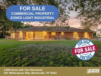 Plus de détails pour 981 Witherspoon Way, Flower Mound, TX - Industriel/Logistique à vendre
