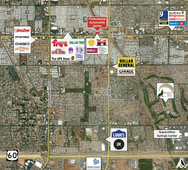 5026 E Main St, Mesa, AZ à louer - Photo de l’immeuble – Image 3 sur 4