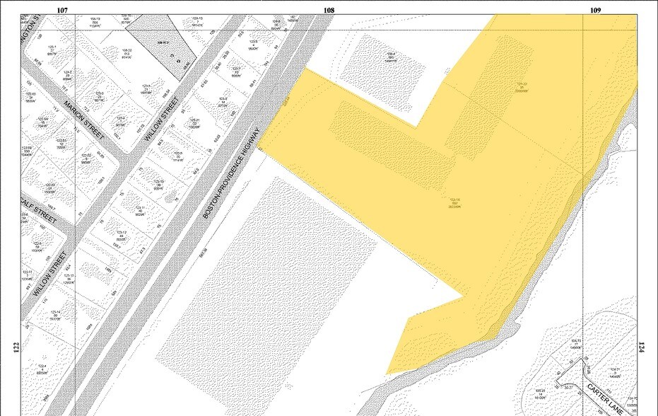 600 Providence Hwy, Dedham, MA à louer - Plan cadastral – Image 3 sur 21