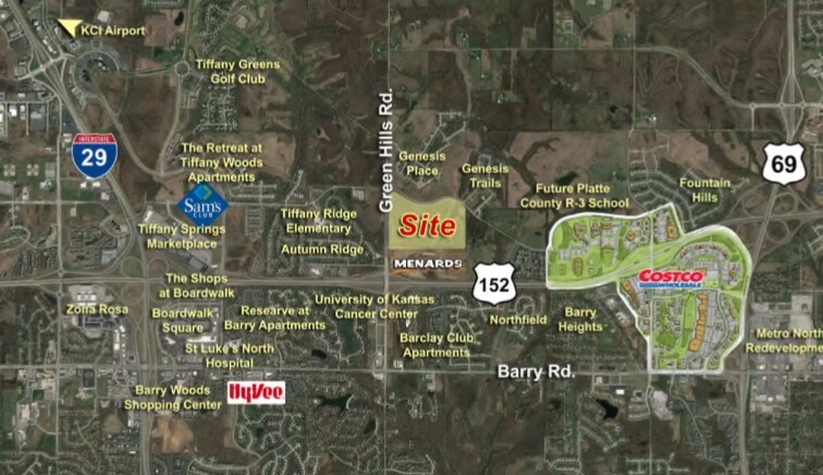 Green Hills Rd and 152 Highway, Kansas City, MO à vendre Photo principale– Image 1 sur 3