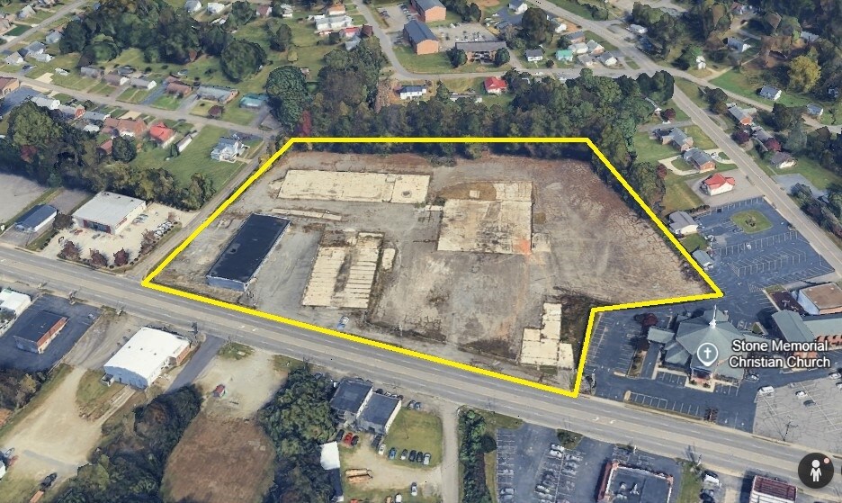 3132 Virginia Ave, Collinsville, VA à vendre - Aérien – Image 2 sur 4