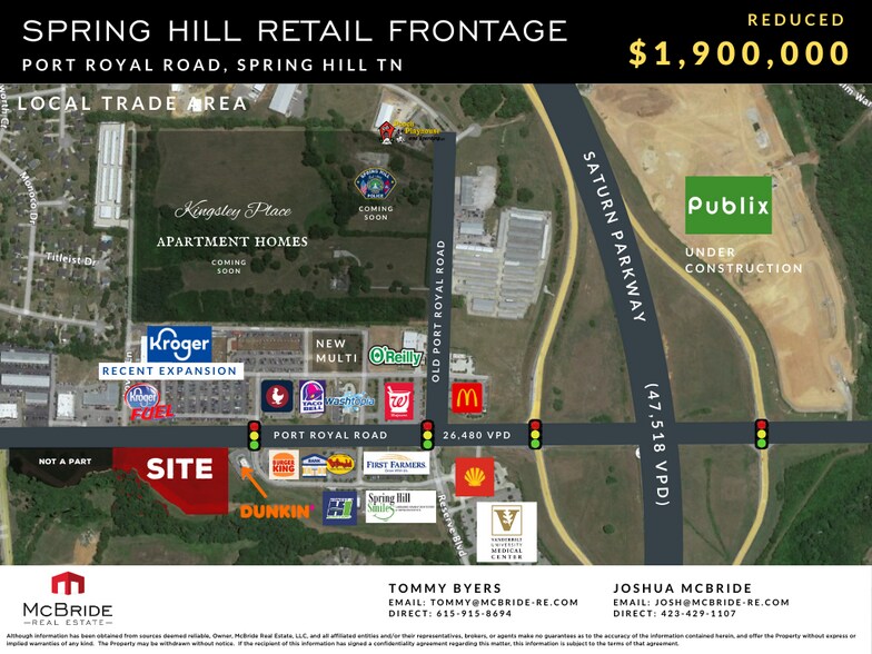 4885 Port Royal Rd, Spring Hill, TN à vendre - Photo de l’immeuble – Image 3 sur 4