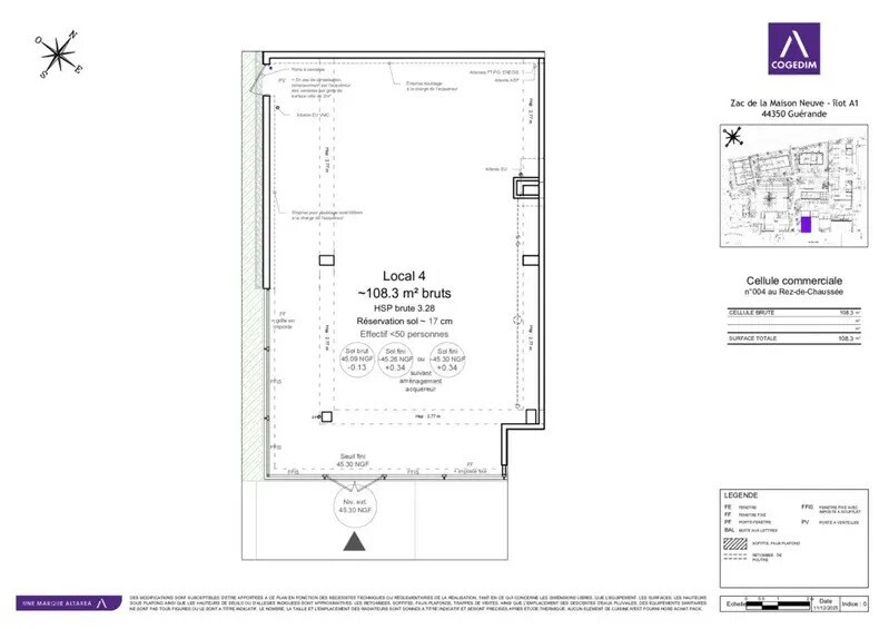 Local commercial dans Guérande à vendre - Plan d’étage – Image 2 sur 2