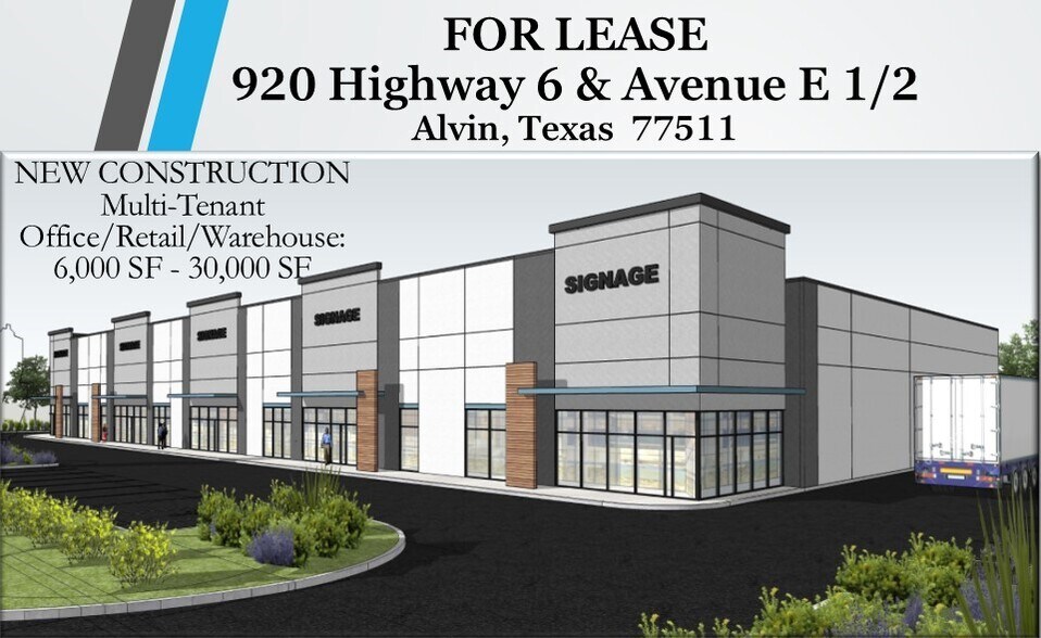 920 Highway 6, Alvin, TX à louer - Photo principale – Image 1 sur 3