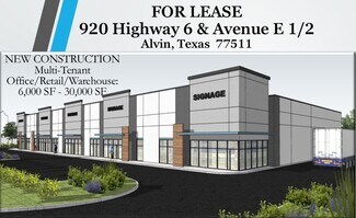 Plus de détails pour 920 Highway 6, Alvin, TX - Industriel/Logistique à louer