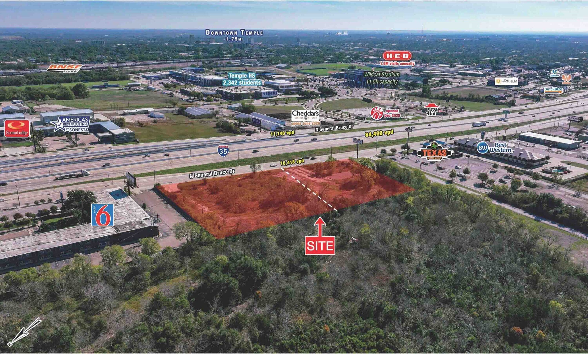 720 N General Bruce Dr, Temple, TX à vendre Photo principale– Image 1 sur 6
