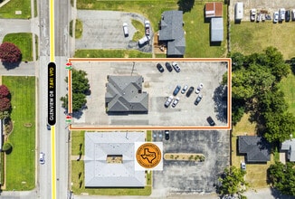 7610 Glenview Dr, Richland Hills, TX - Vue aérienne  vue de carte