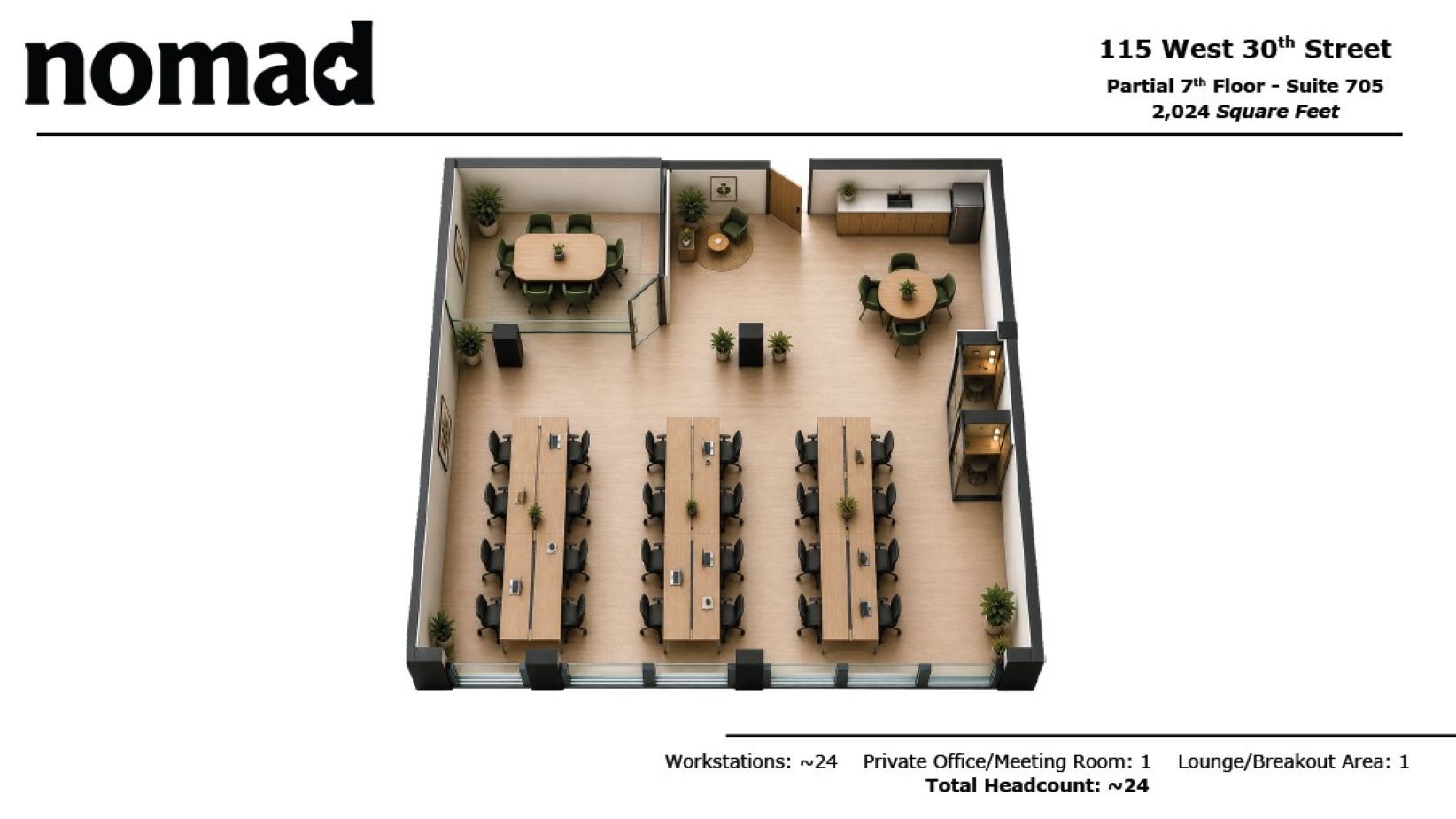 115-125 W 30th St, New York, NY à louer Plan d’étage– Image 1 sur 5