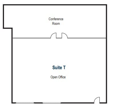 4883 Ronson Ct, San Diego, CA à louer Plan d’étage– Image 1 sur 2