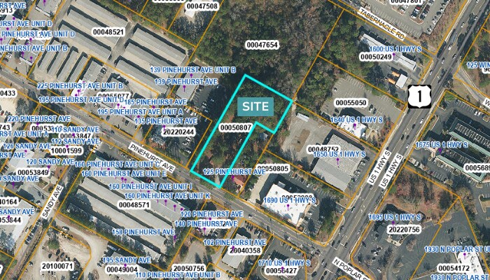 Pinehurst Ave, Southern Pines, NC à louer - Aérien – Image 2 sur 2