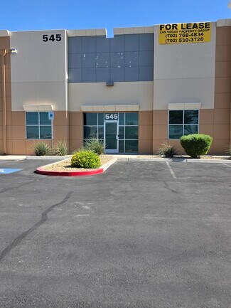 Plus de détails pour 545 W Sunset Rd, Henderson, NV - Local d'activités à louer