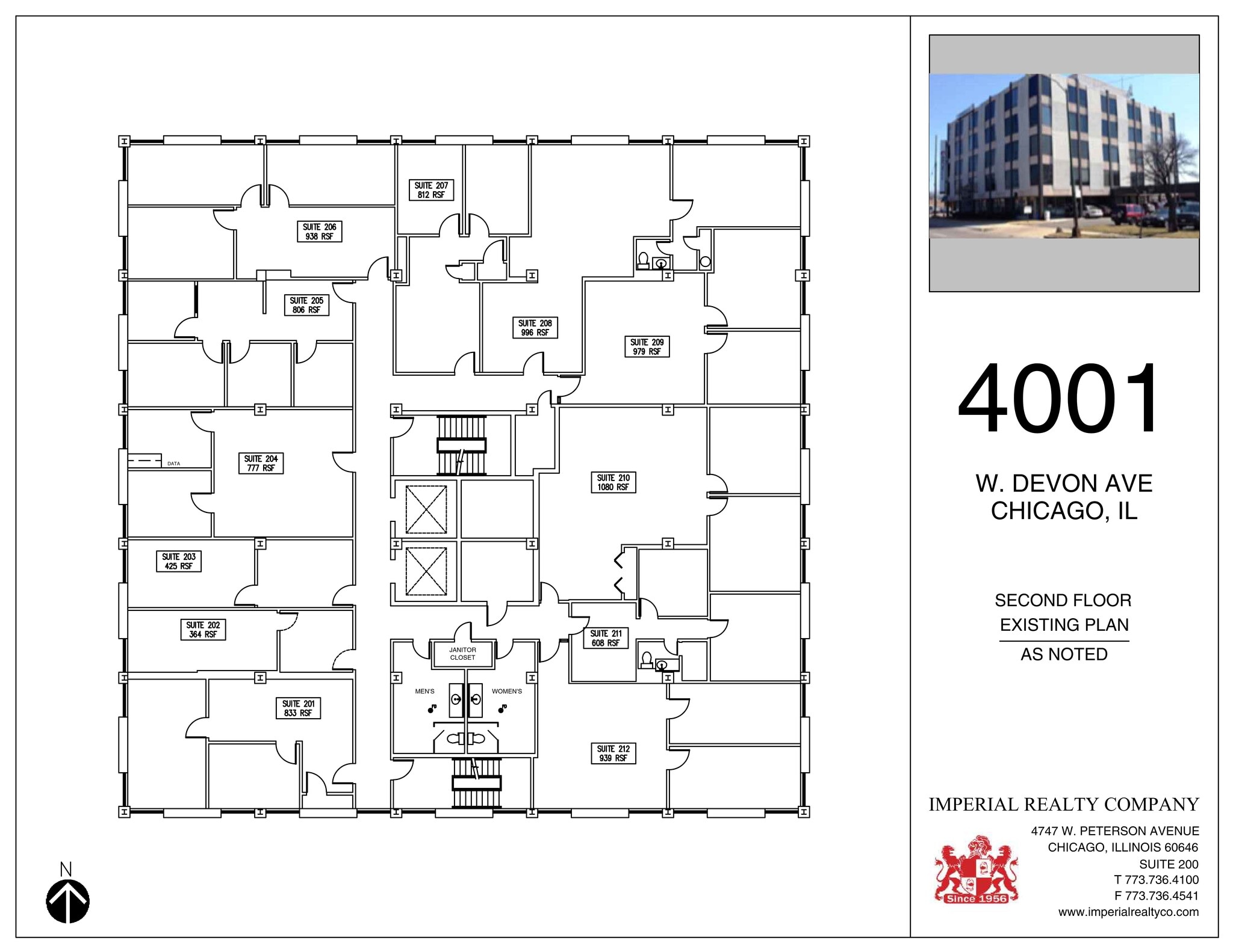 4001 W Devon Ave, Chicago, IL à louer Plan de site– Image 1 sur 1