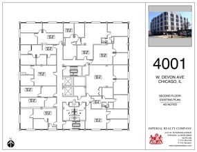 4001 W Devon Ave, Chicago, IL à louer Plan de site– Image 1 sur 1
