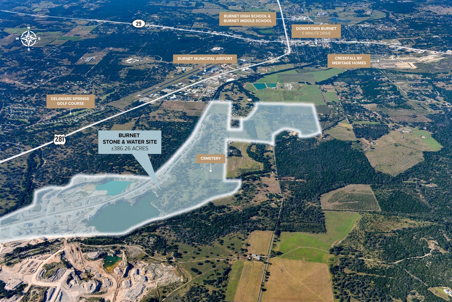 328 County Road 340B, Burnet, TX à vendre - Aérien – Image 2 sur 4