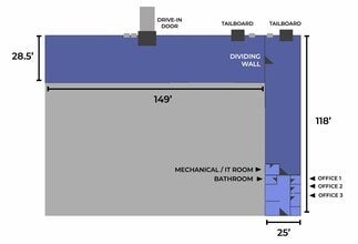 400 Corporate Ct, South Plainfield, NJ à louer Plan d’étage– Image 1 sur 7