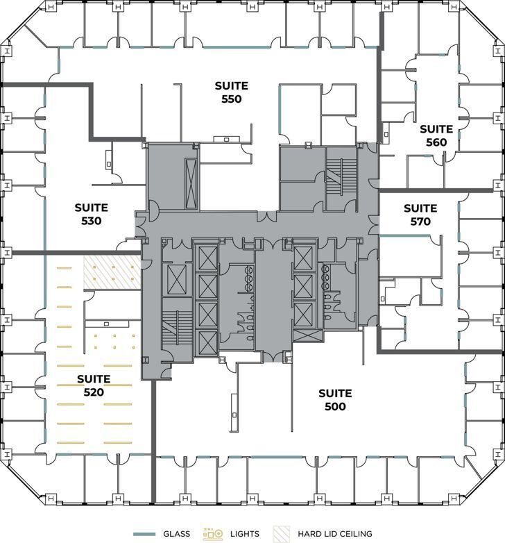 100 Spectrum Center Dr, Irvine, CA à louer Plan d’étage– Image 1 sur 5